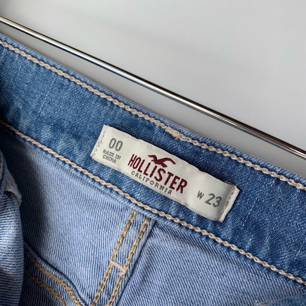 Mid-waist Jean Shorts - Picture 6 of 6
